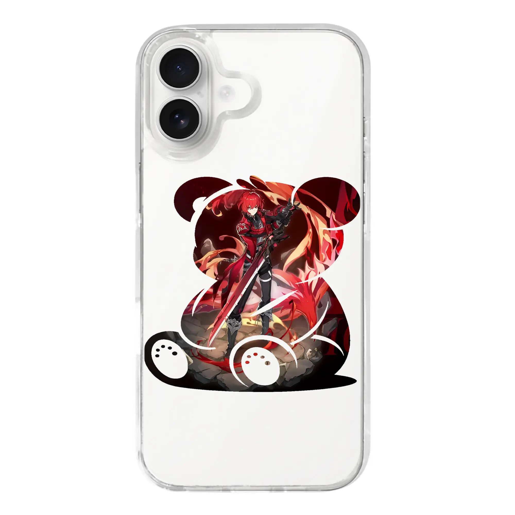 原 神 グッズ ディルック - iPhone 17シリーズ 透明スマホケース – 薄型・耐衝撃・精密フィット保護カバー